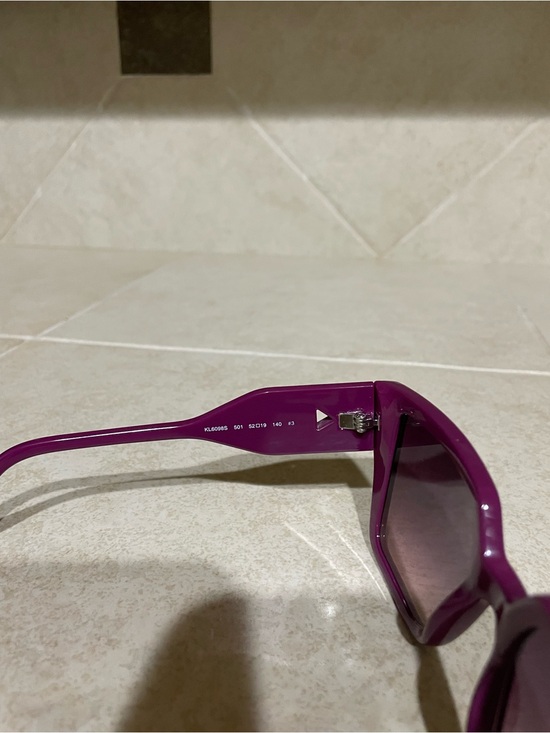 Karl Lagerfeld Women\'s Plum Square Sunglasses main image 6